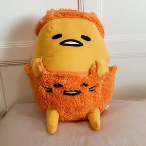 Gudetama Cat Halloween Plush